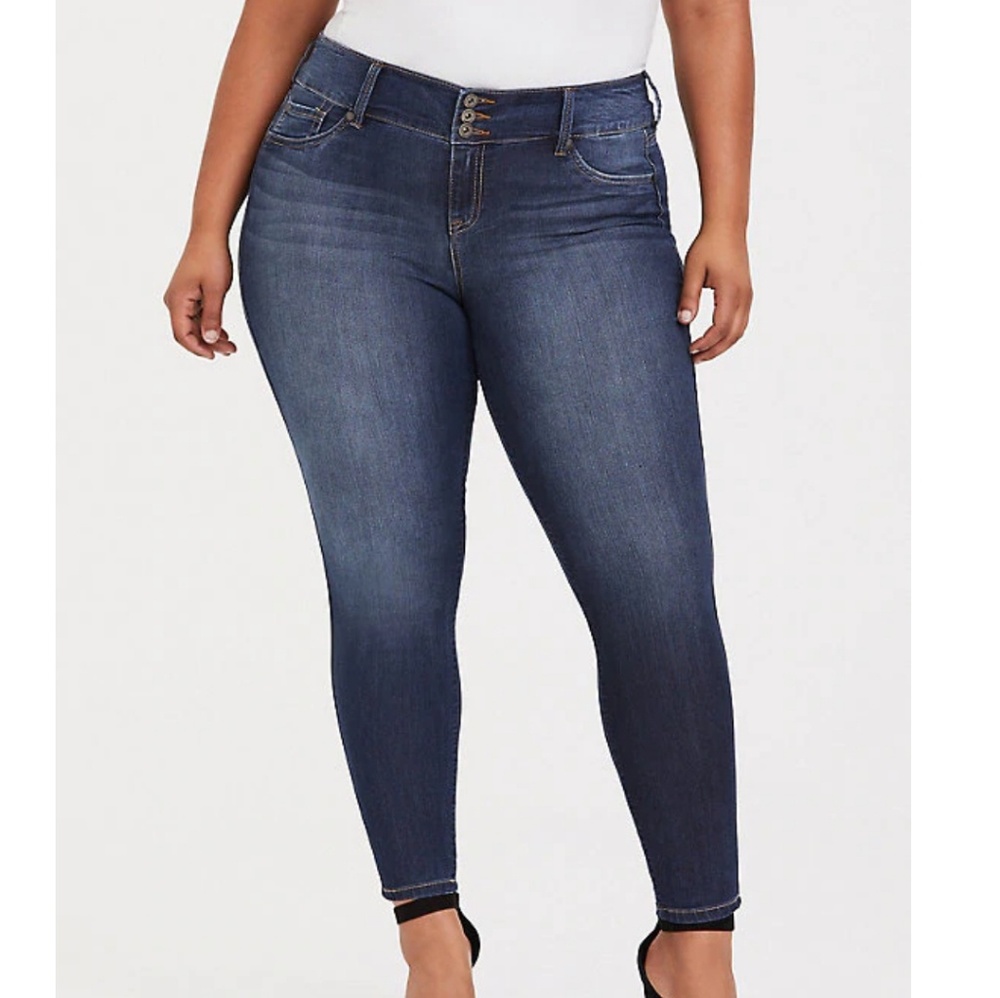 Torrid Stretch Denim Skinny Jeggings 16 1X